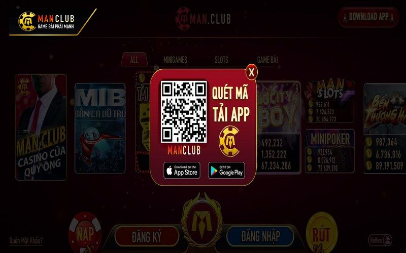 Tải app Manclub hỗ trợ cho mọi phiên bản điện thoại thông minh 